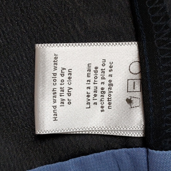 Clover Canyon Scenic Landscape & Lace Print Long Sleeve Mini Dress, Size M - Picture 9 of 9